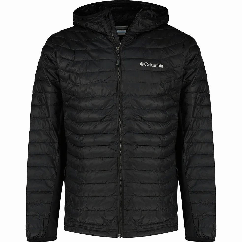 Columbia Powder Pass Hybrid Hooded Jacket, Piumino Con Cappuccio Uomo