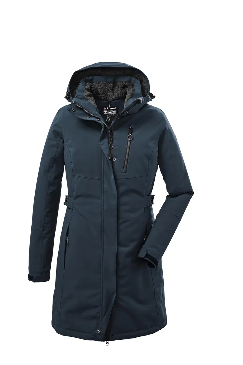 Killtec Kow 165 Wmn Prk Parka funzionale con cappuccio senza zip Donna