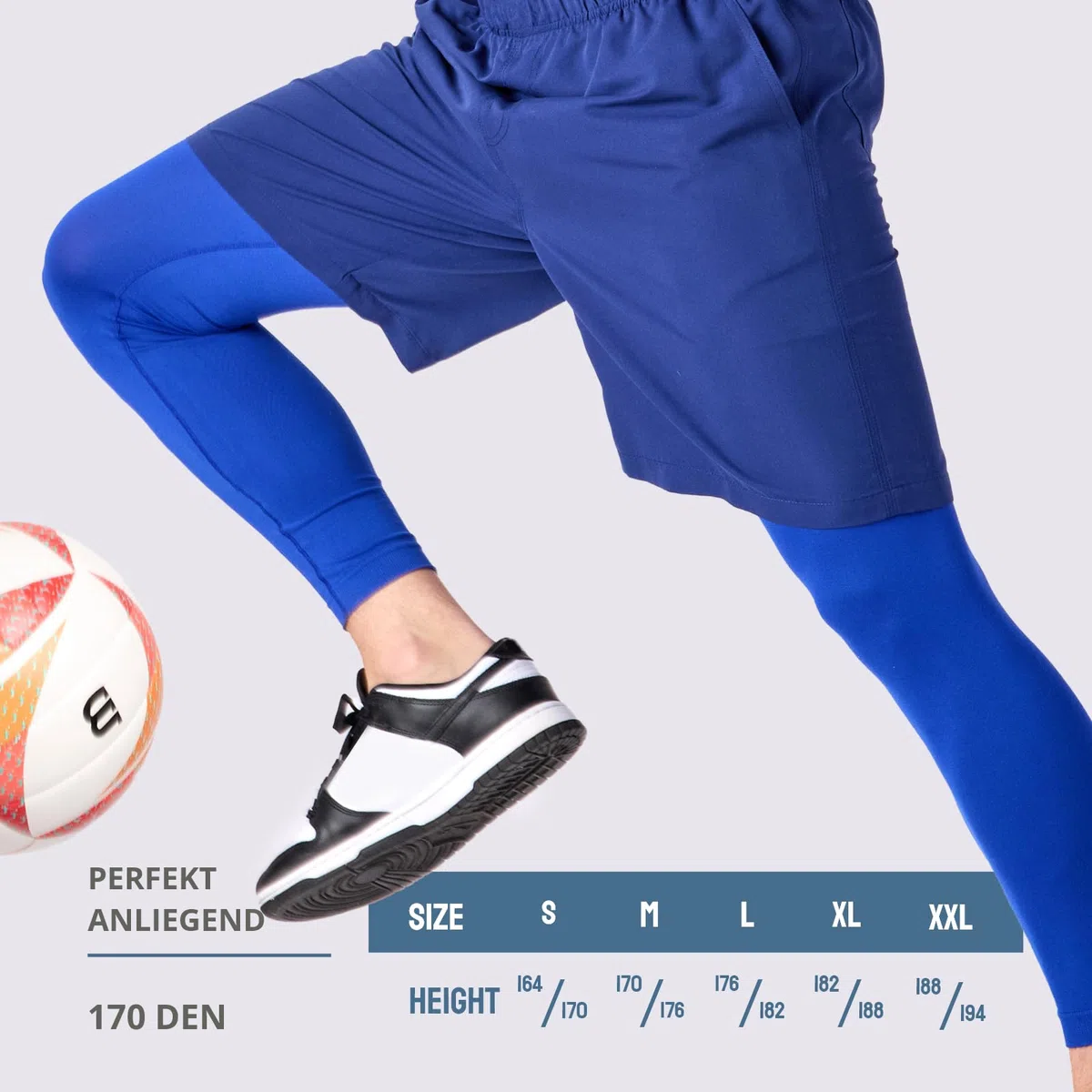 Ladeheid Pantaloni Calzamaglia Lunghi Intimo Termico, Uomo per Sport Invernali Sci, Snowboard Corsa all'aperto LA40-260
