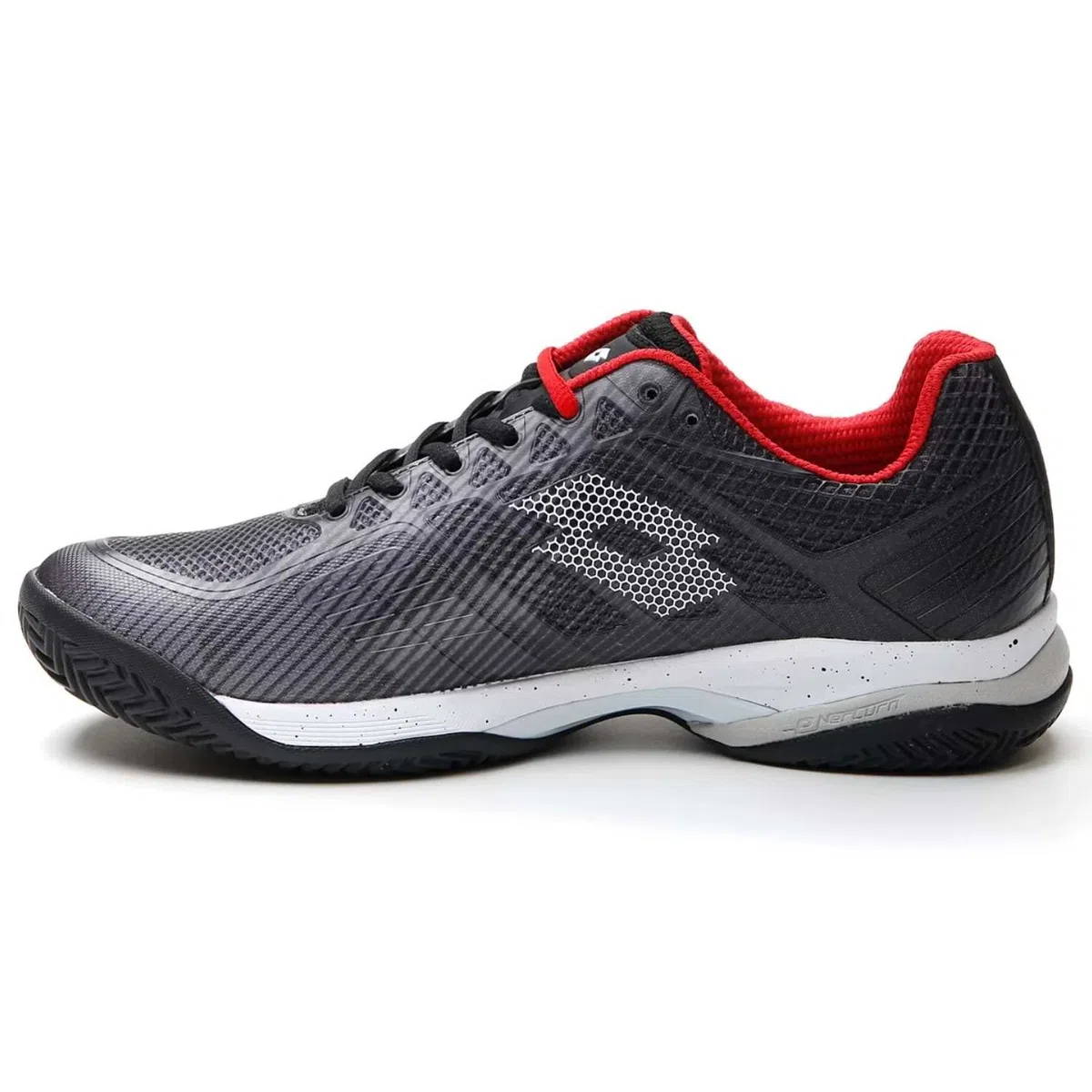 Lotto Uomini Mirage 300 III Clay Scarpe da Tennis Scarpa per Terra Rossa Nero - Bianco