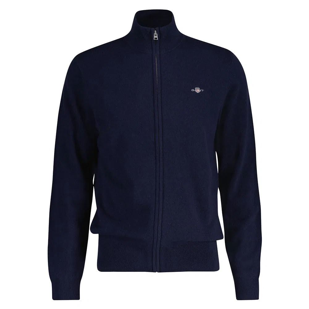 Gant Extrafine Lambswool Zip Cardigan Maglione Cardigan Uomo (Pacco da 1)
