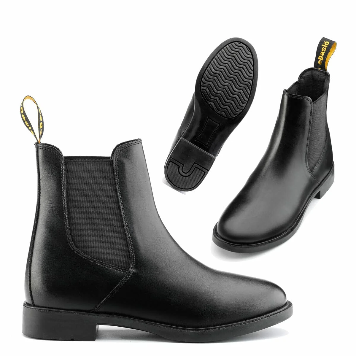 Daslo Stivaletti da Equitazione Bambino 31 Nero