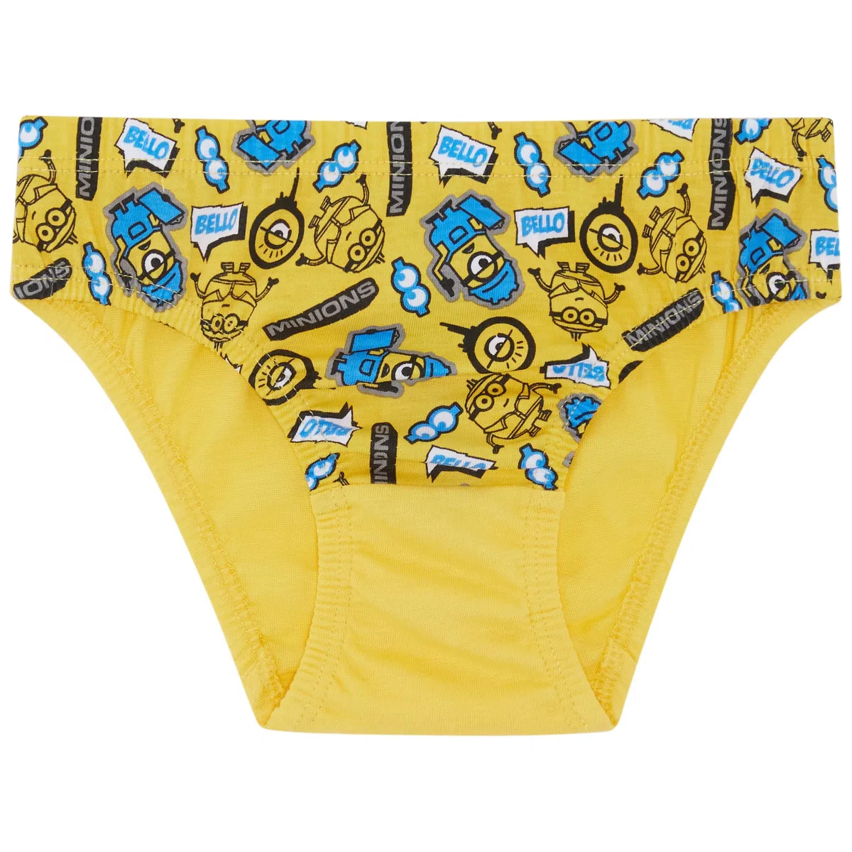 Minions Confezione da Cinque Slip Cattivissimo Me in 100% Cotone