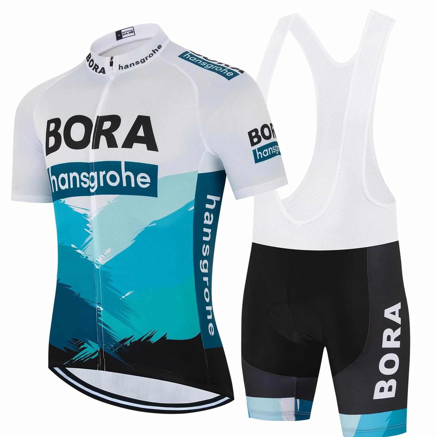 Abbigliamento Ciclismo da Uomo Maniche Corte Completo Bici Completo Ciclismo Manica Corta Tuta Ciclismo Uomo