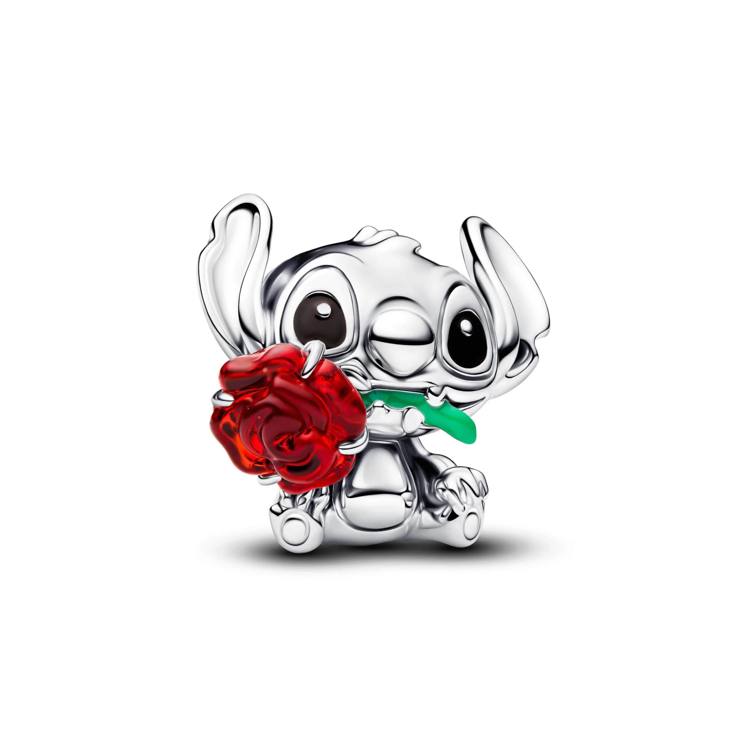 PANDORA Charm 794378C01 Stitch rose crystal