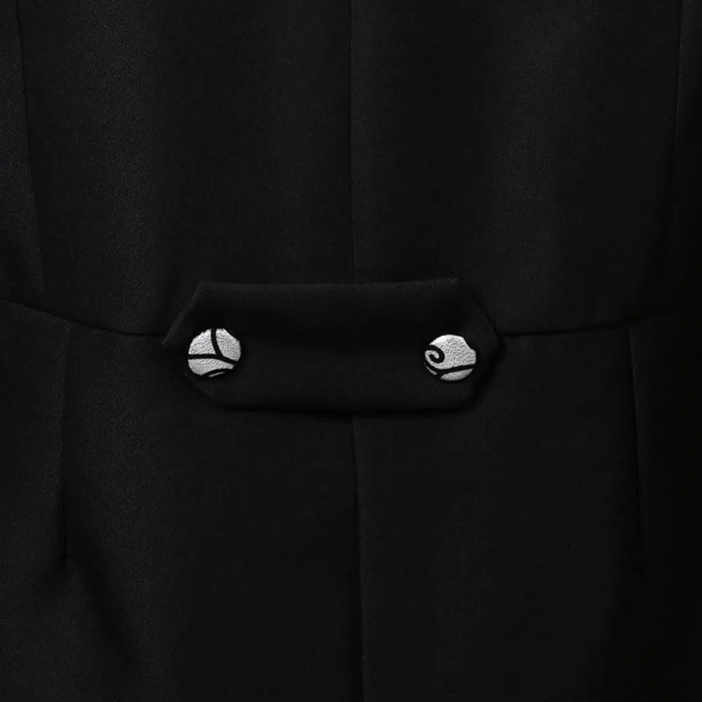 Uomo Formale Smoking Frac Vestito Aderente Costume Spettacolo palcoscenico di magia Pantaloni Blazer Cosplay Pantaloni Abito Vittoriano di Halloween