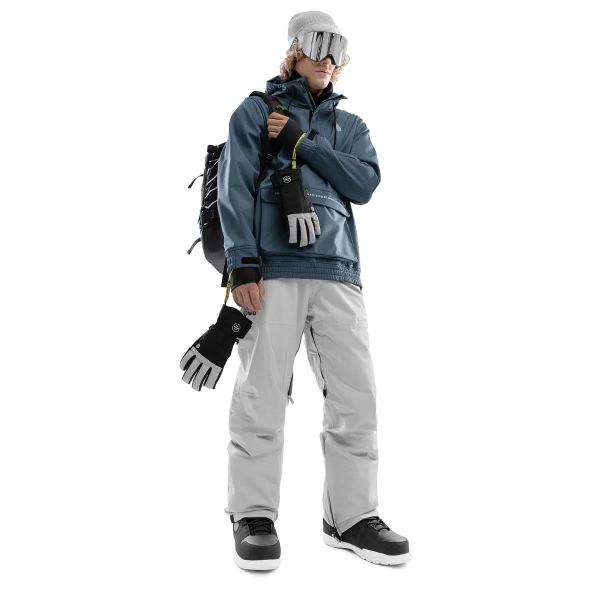 SIROKO - Giacca da Snowboard con Tasca a Marsupio W3 Celsius