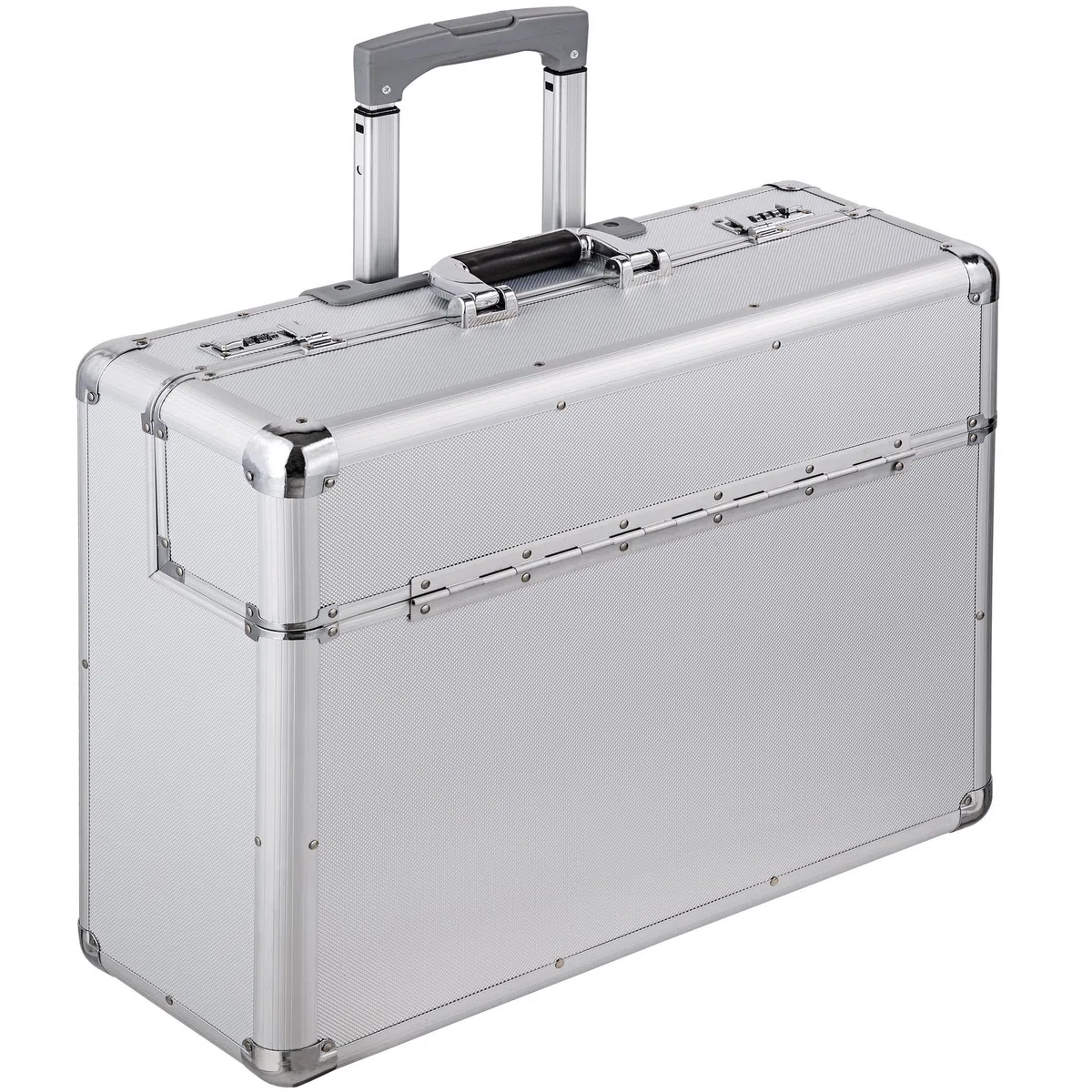 tectake XL Trolley da Viaggio da Pilota Valigia per Volo Viaggi Vacanze Bagaglio A Mano