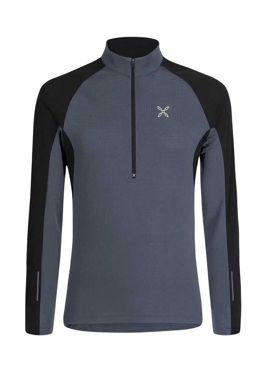 Run Soft Zip Maglia