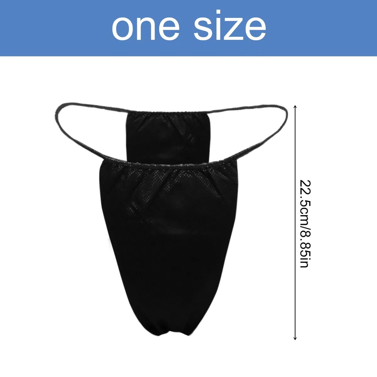 FUIPVGI 50 Pezzi Tanga Donna Monouso, Tanga e Getta, Tanga Monouso Estetica Slip, Mutande USA e Getta, per Massaggi