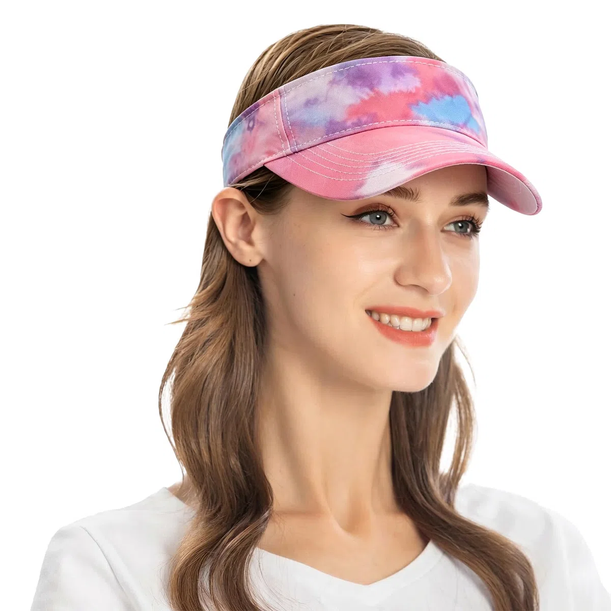 ZLYC Donna Estivo Visiera Tennis Golf Outdoor Protezione UV Cappellino Visiera