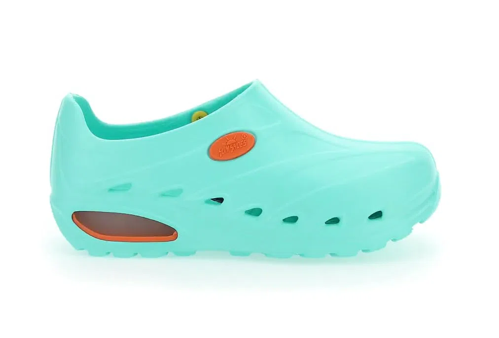 Sunshoes Zoccolo Sanitario | Cucina | Professionale DPI Dynamic Acquamarine 45