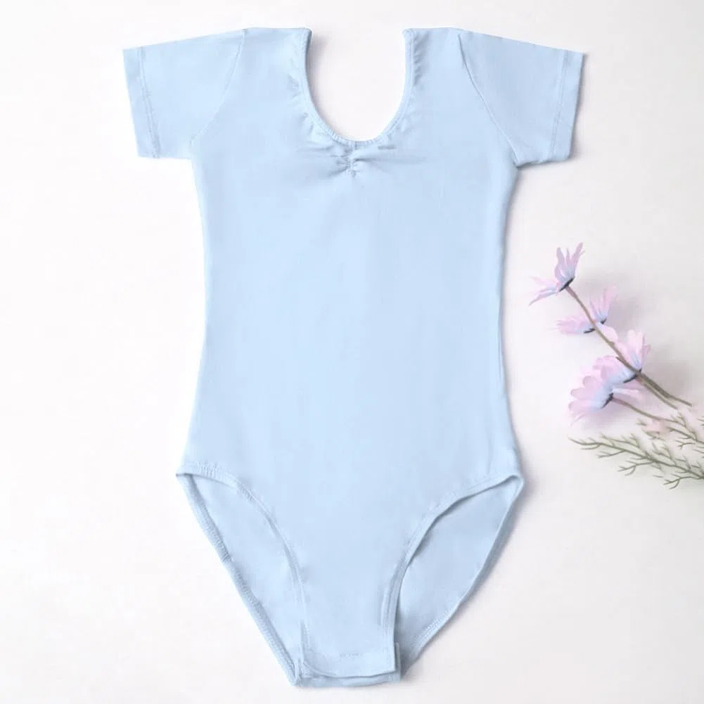 ROYAL SMEELA Body Ginnastica Artistica Bambina Ginnastica Leotards Balletto Body Danza Classica Manica Corta Balletto Leotard body da danza Ragazze Rosa Nero da 3 a 11 Anni body per danza classica