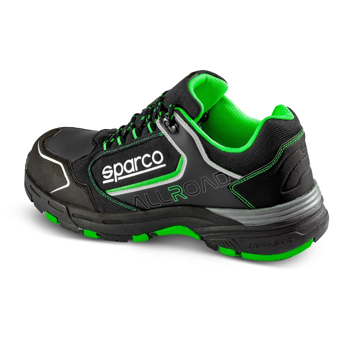 Sparco - Allroad - ESD S3S SR FO HRO - Scarpe Antinfortunistiche Metal Free ESD con Puntale in Composito - Tomaia Idrorepellente - Suola Antiscivolo e Resistente al Calore da Contatto (HRO)