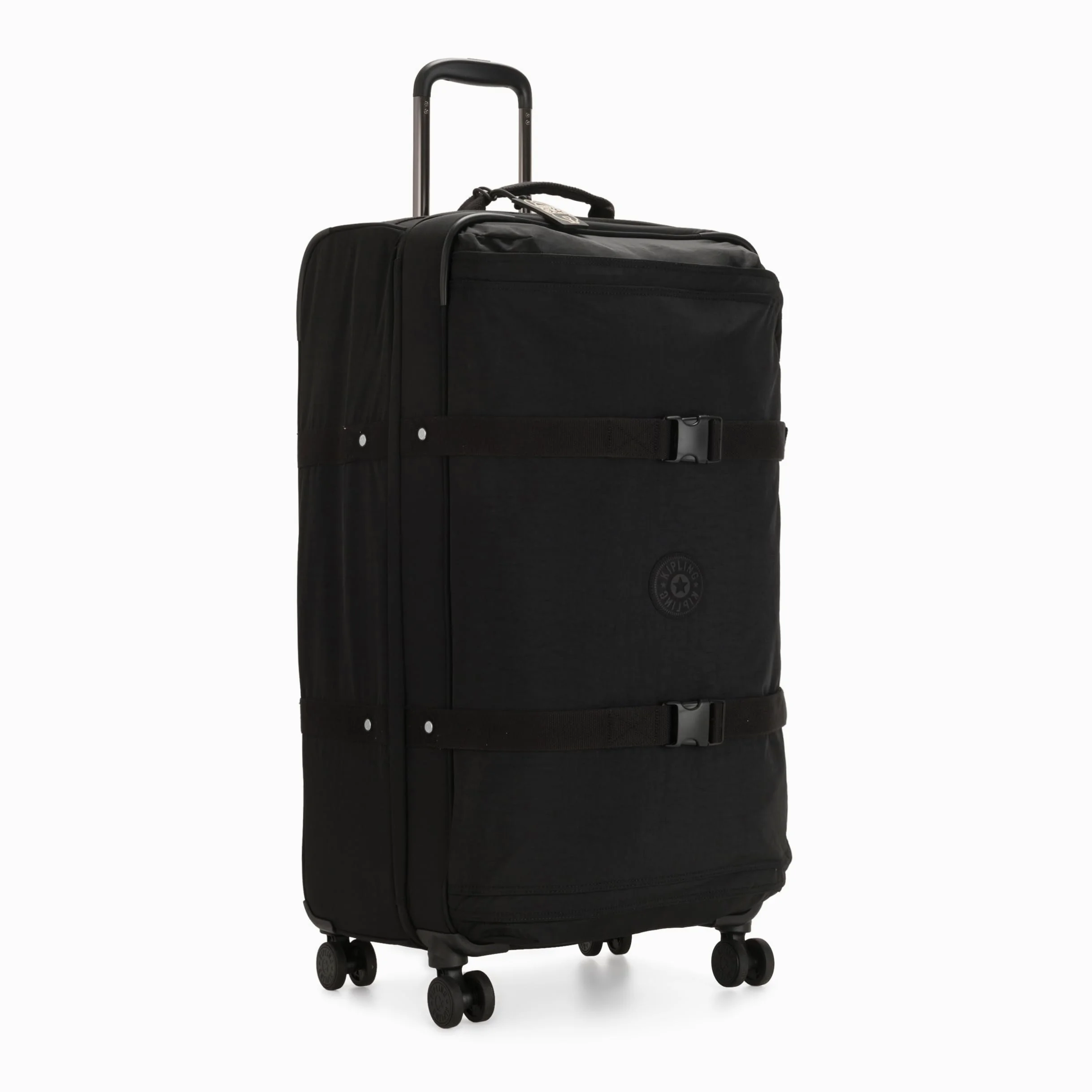 Kipling Spontaneous L, Valigia Donna, Black Noir, Taglia Unica