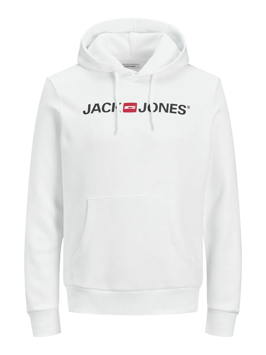 JACK & JONES JJECORP Logo Sweat Felpe con Cappuccio Uomo
