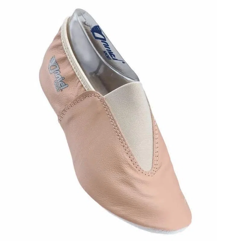 Anniel 2038 Scarpe da Ginnastica Artistica in Pelle. 100% Made in Italy (40, Rosa Pallido)