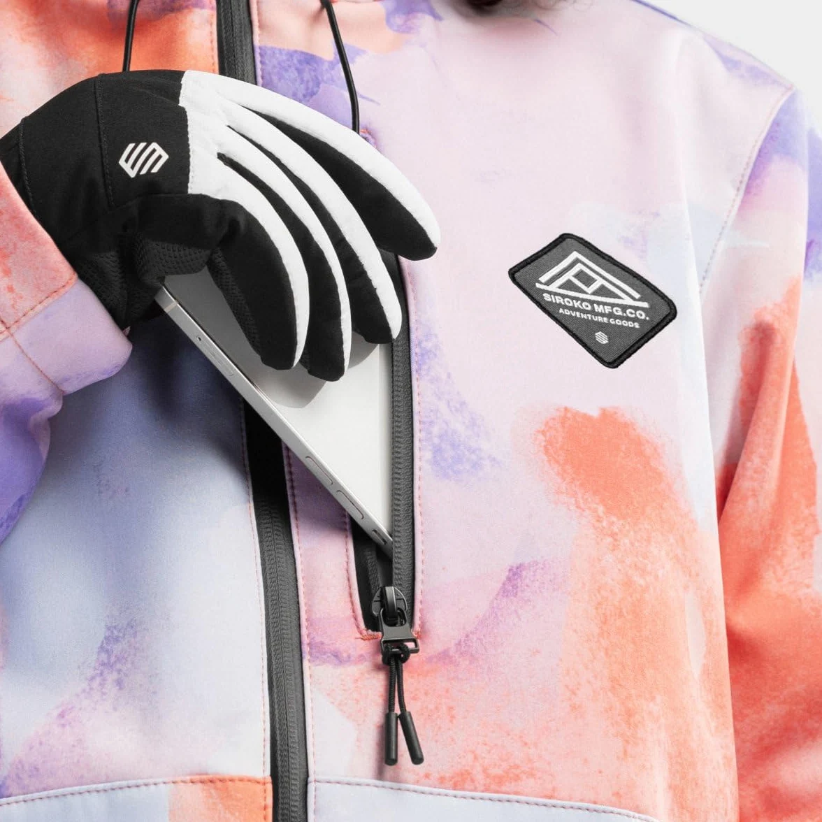 SIROKO - Giacca Softshell da Sci da Donna W2-W Chréa