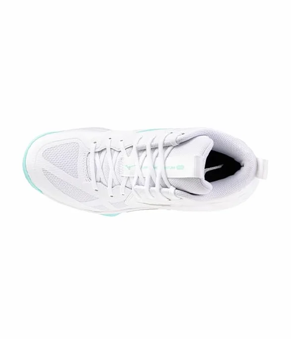 Mizuno Scarpe Pro Mid Women Bianco/Blu 2025