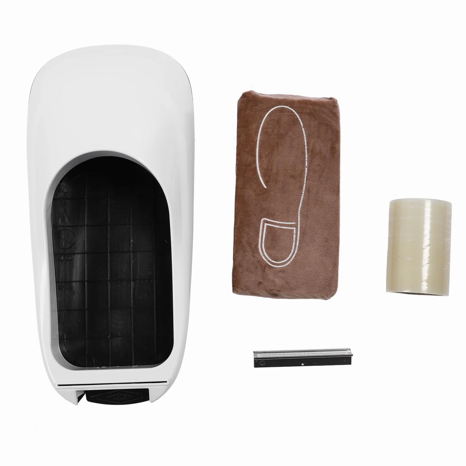 Copriscarpe Automatico Dispenser Automatico di Pellicola per Scarpe Ospite Protezione per Pavimento per Macchina Protezione per Pavimento per la Casa