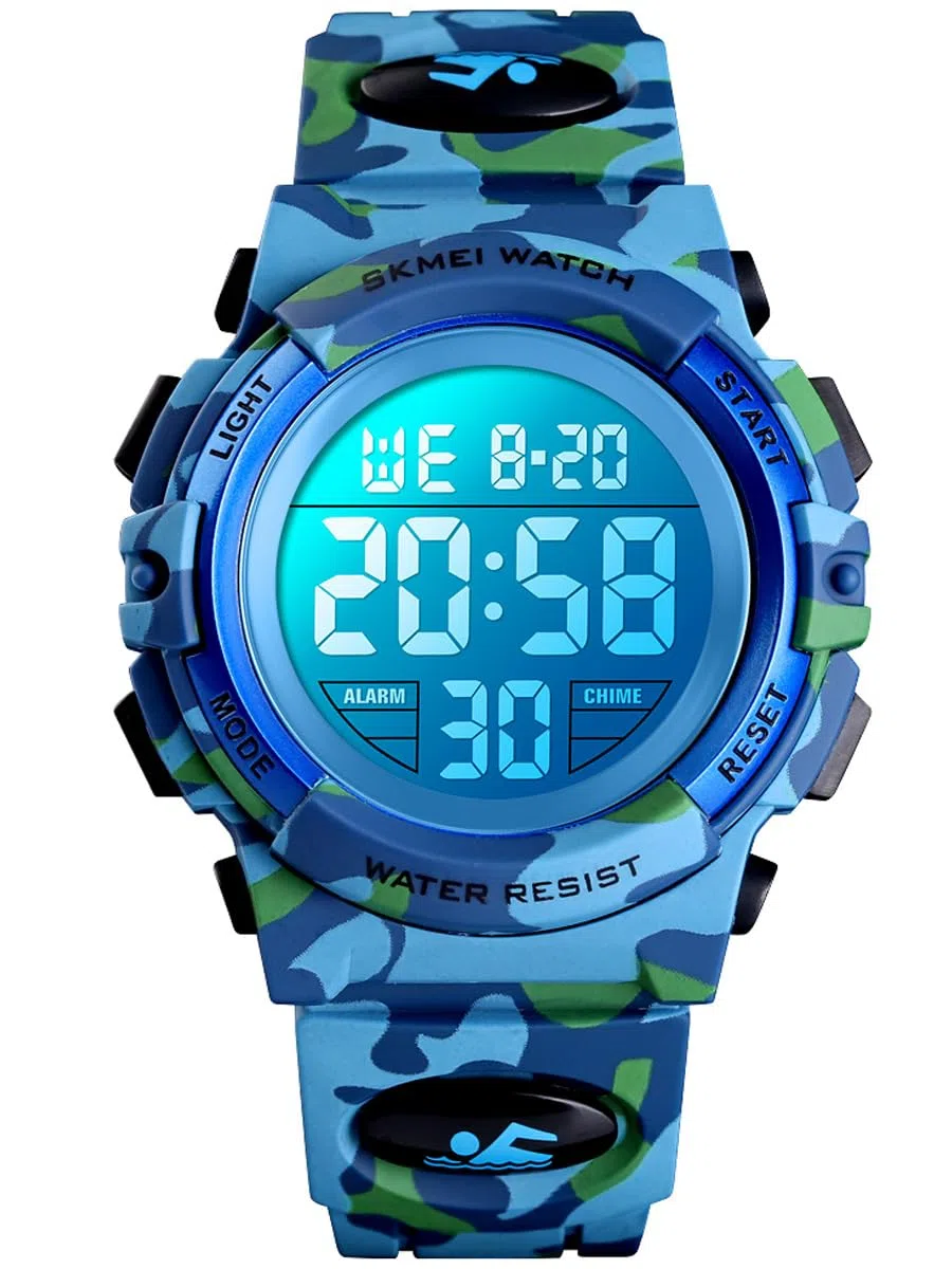 Alienwork Kids Orologio Digitale Bambini Ragazzi Ragazze Impermeabile 5 ATM Sport