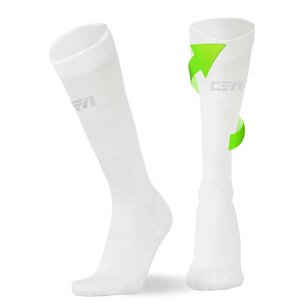 COMPRESSION FOR ATHLETES Calze Compressione Graduata Donna e Uomo di Bambù, Made in Unione Europea