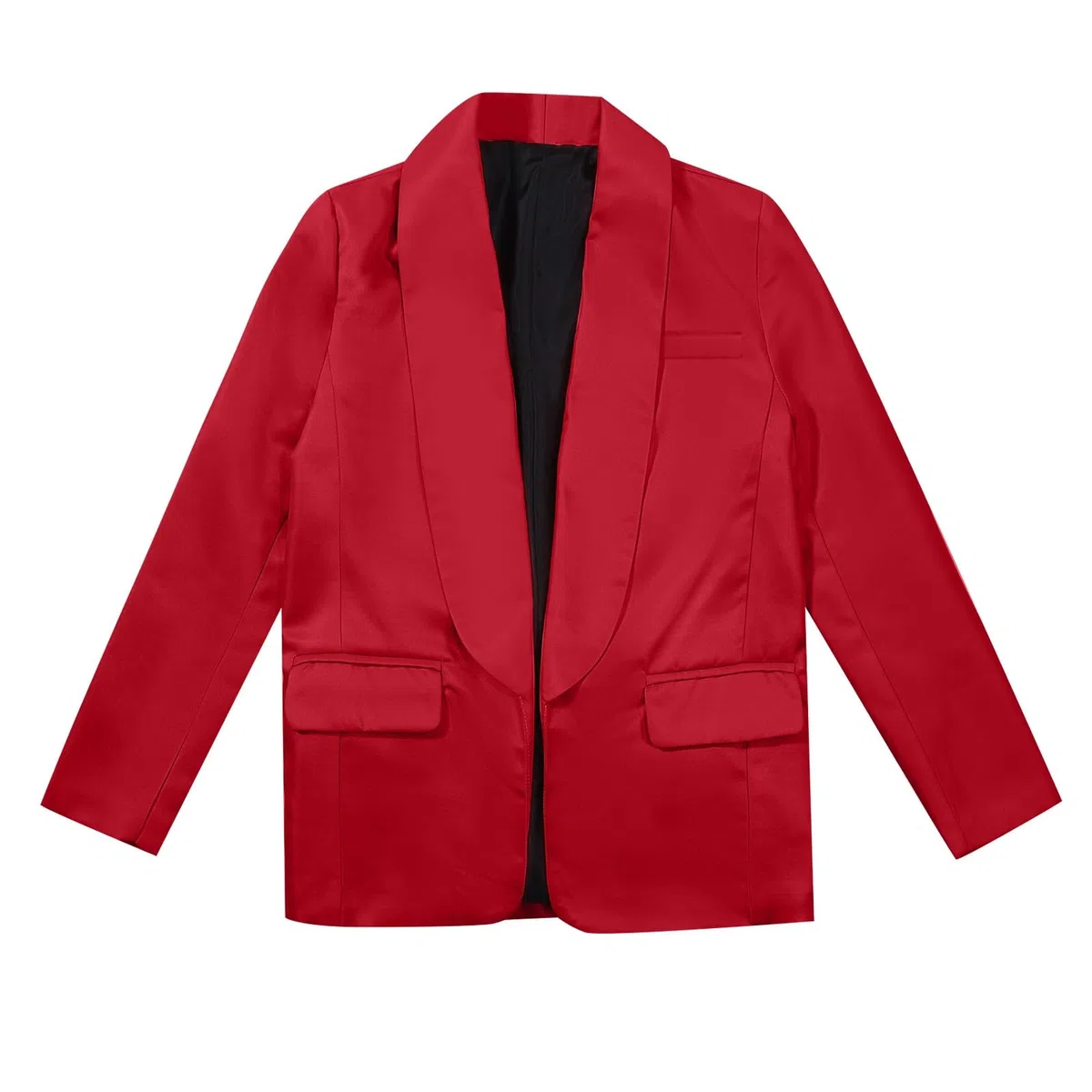 Generisch Tuta formale, blazer, tinta unita, per ragazze, per il tempo libero, per bambini