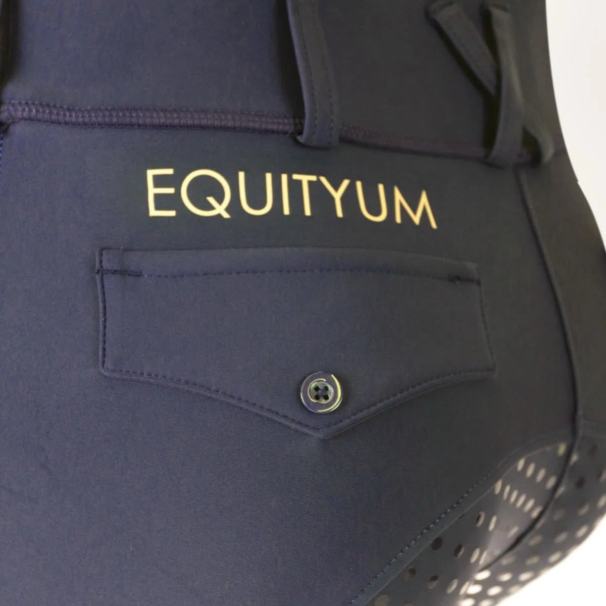 Leggings da Equitazione Demetra Donna, Alta qualità, Materiali Elastici e Resistenti, Full Grip, Confortevoli e Efficienti, Design Italiano