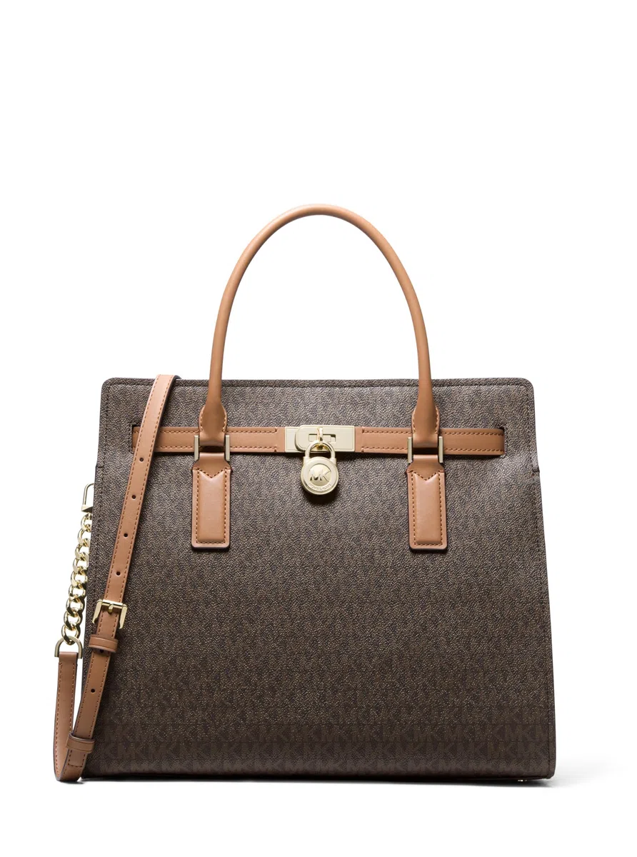 Michael Kors LG Satchel, Borsa Donna