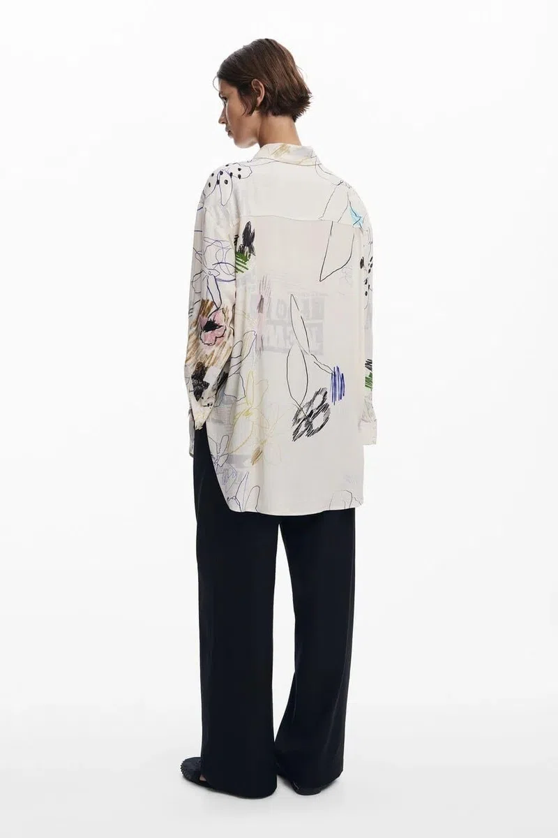 Desigual 25wwcw14 Blouse Donna (Pacco da 1)
