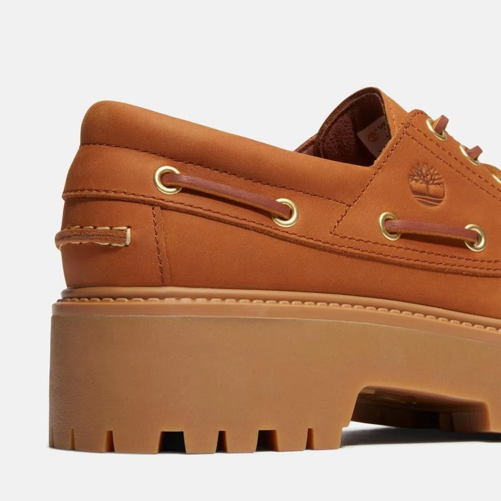 STRINGATE Donna TIMBERLAND TB0A2GVFEM7 BOAT SHOE RUST RUST