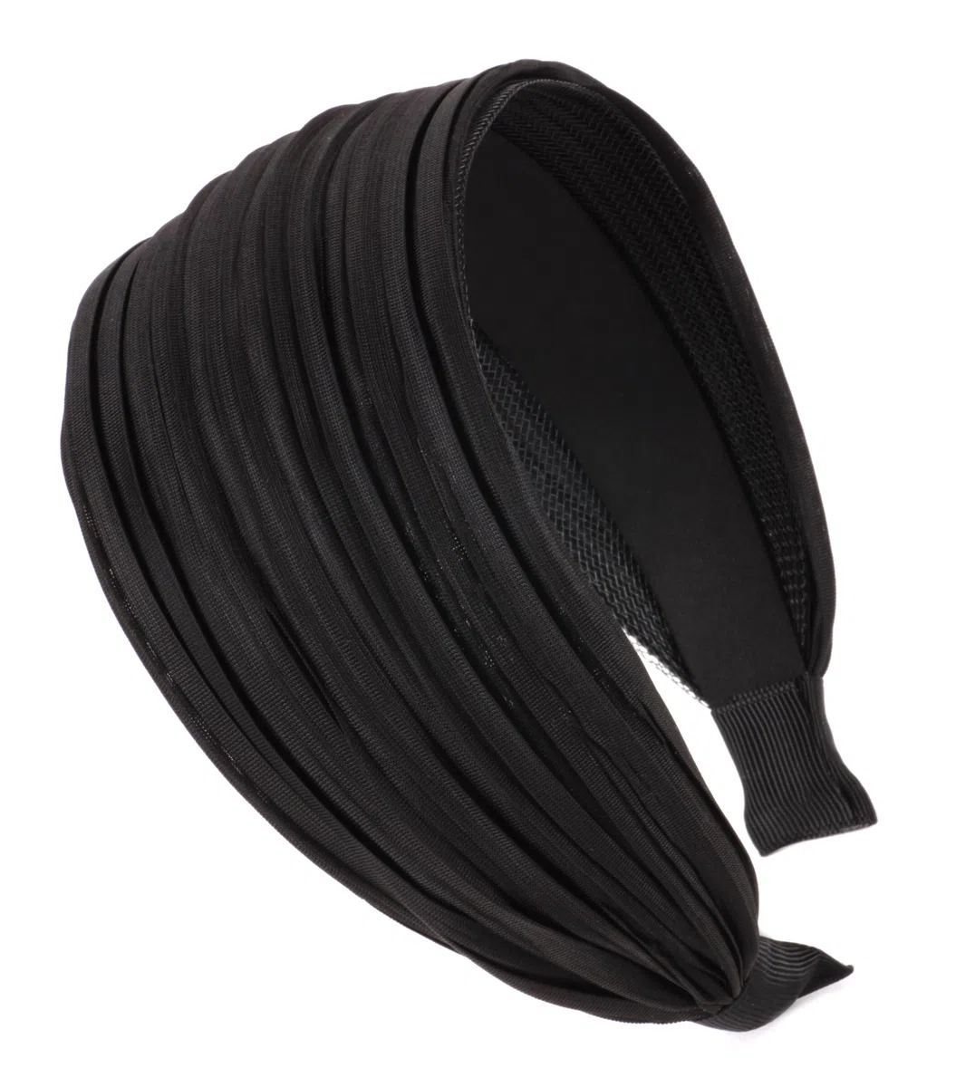 axy HR32A - Cerchietto per capelli, serie 32A e poliestere., colore: Nero , cod. HR32A