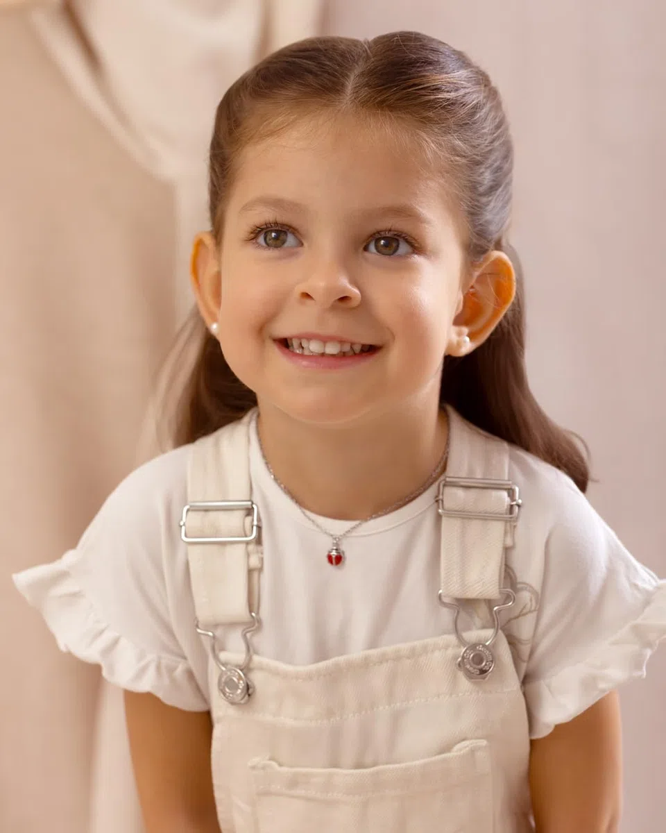 Collana donna girocollo con ciondolo in acciaio inossidabile, idea regalo