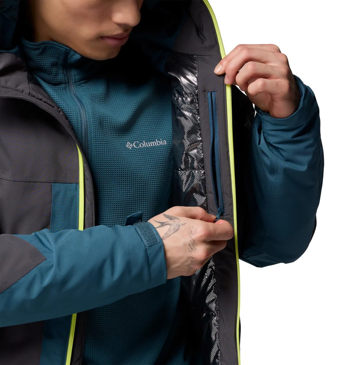 Columbia Powder Prime Jacket Giacca da sci Uomo (Pacco da 1)