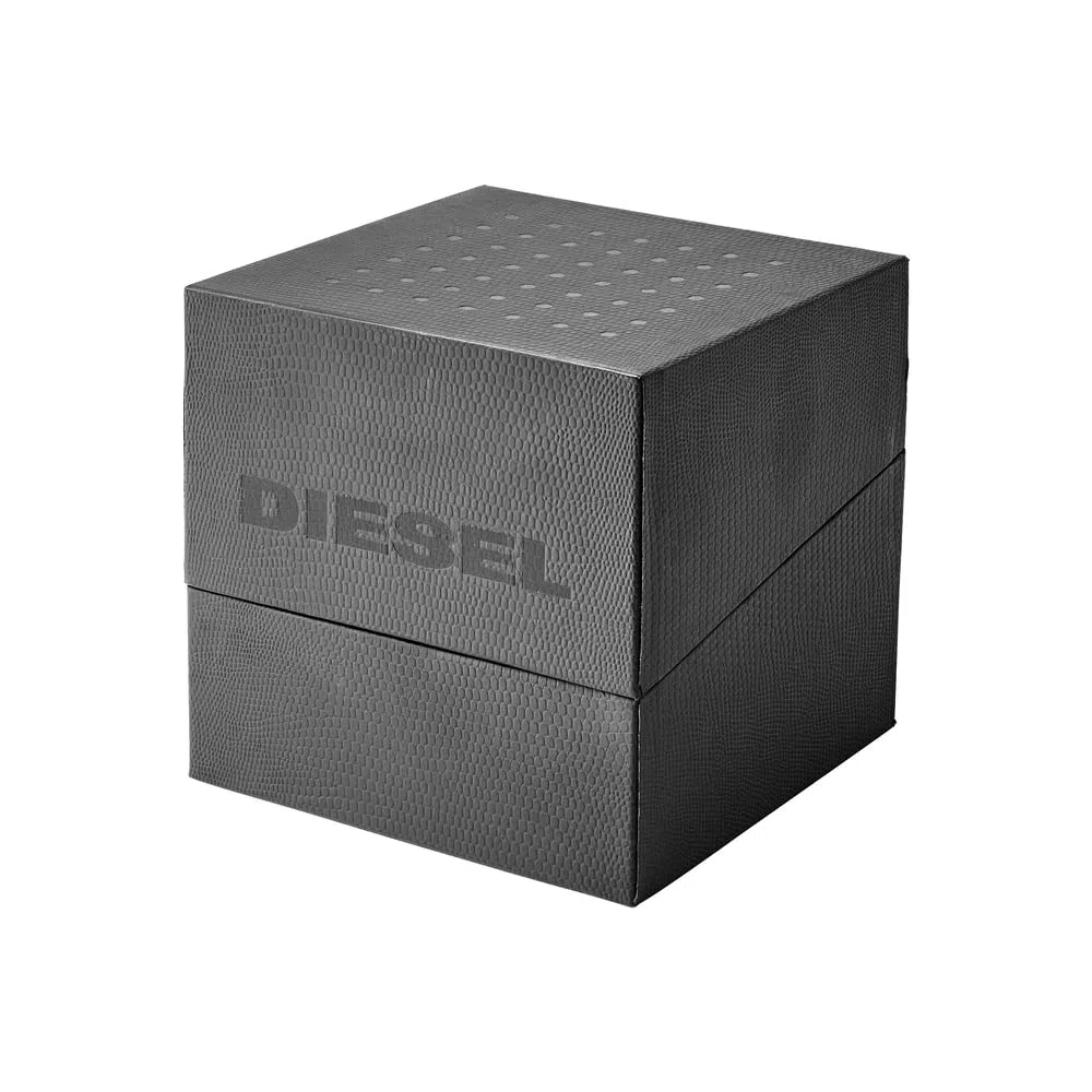 Diesel Mr. orologio daddy orologio da uomo, movimento multifunzionale con cinturino in silicone, acciaio inossidabile o pelle
