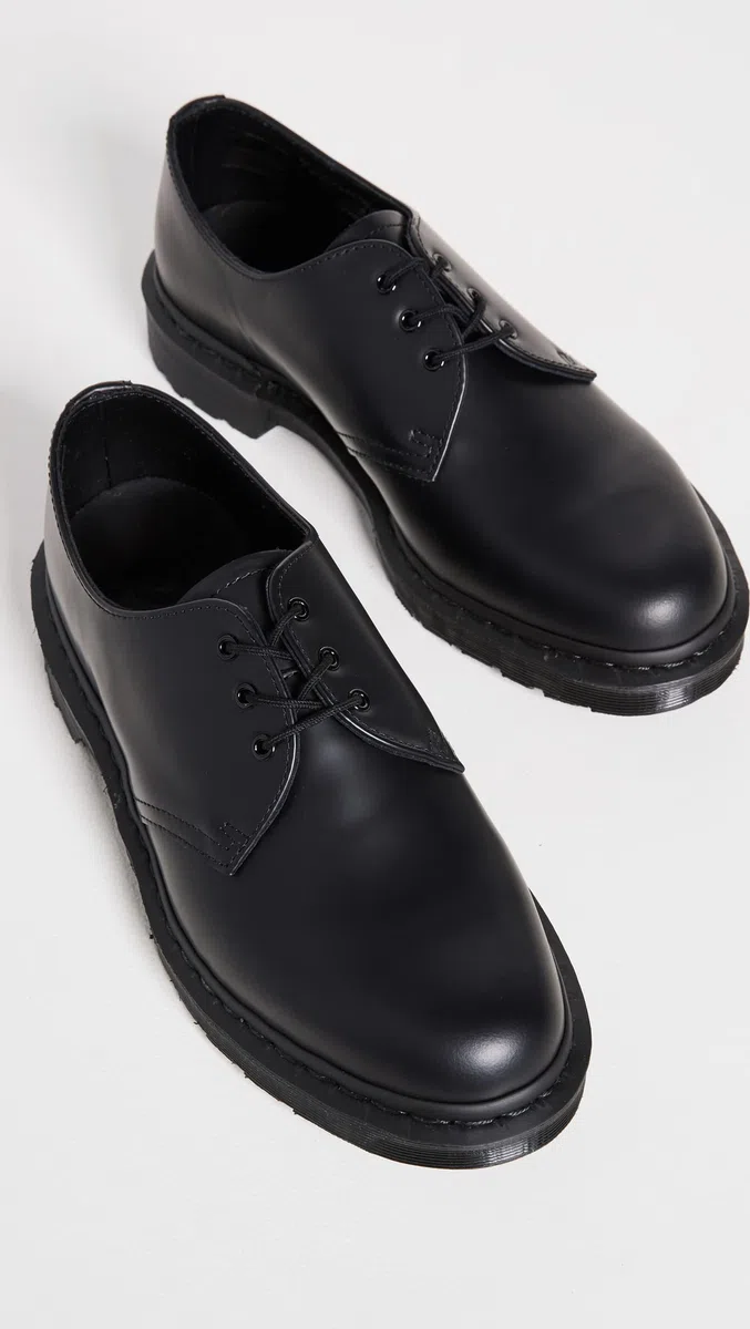 Dr. Martens 1461 Mono Black Smooth 14345001, Scarpe da Strada