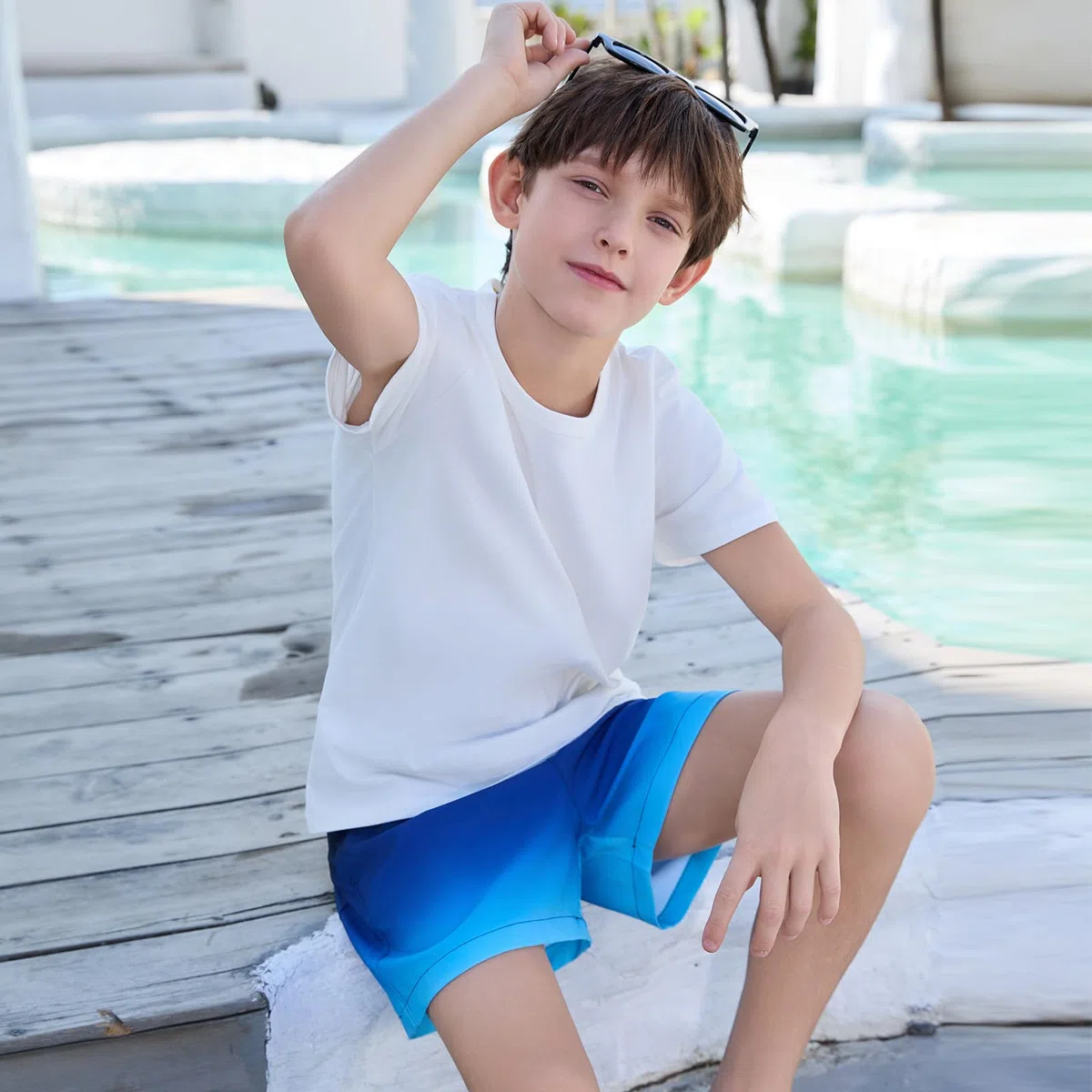 Costume Mare Bambino a Asciugatura Rapida Costume da Bagno Ragazzo Comodo con vestibilità Regolabile per Spiaggia e Piscina