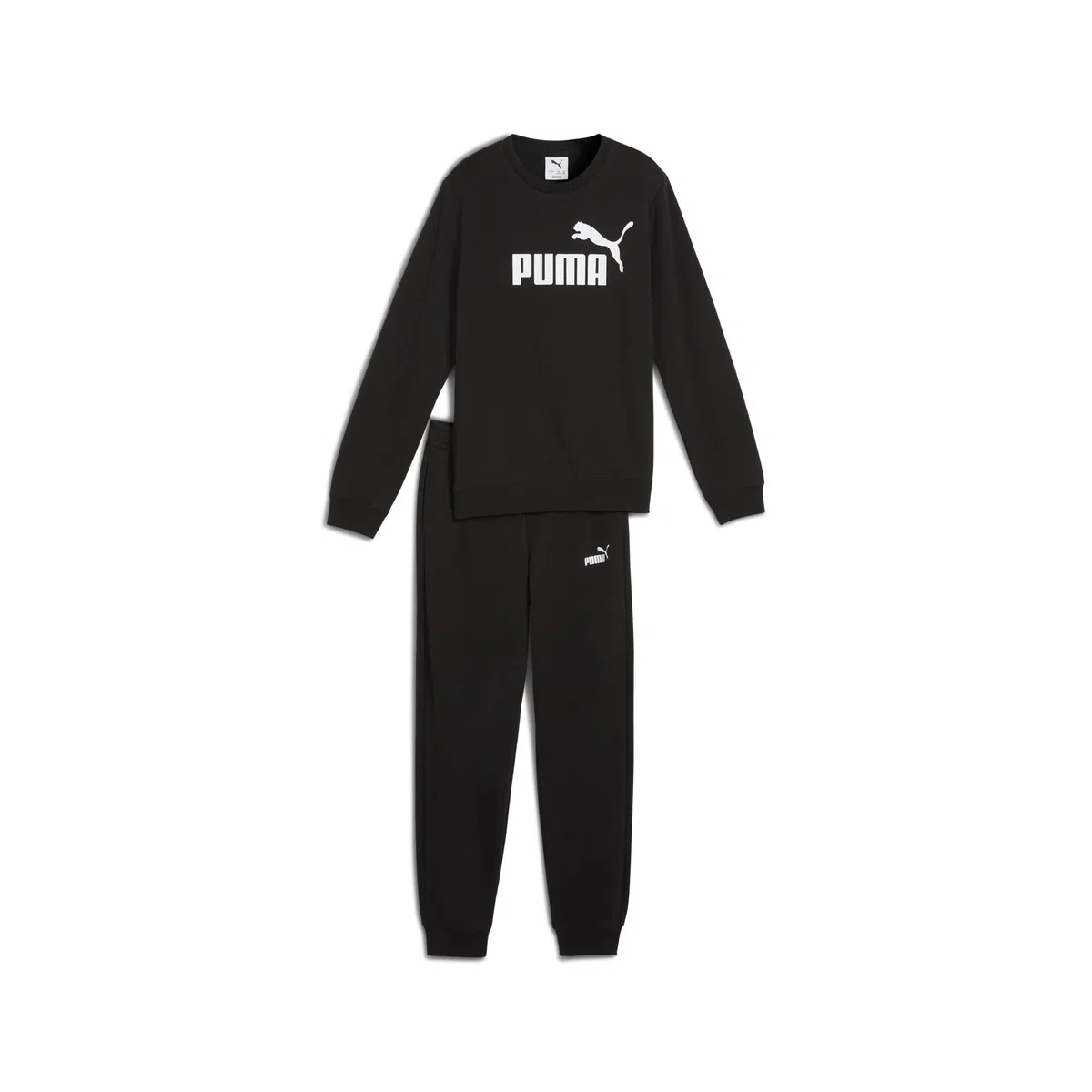 PUMA Ess No.1 Logo Crew Sweat Suit Tr B Abiti lavorati a maglia Bambini e ragazzi (Pacco da 1)