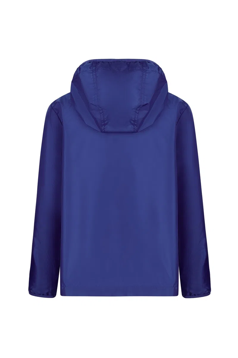 Mukua Antivento Unisex Bambini, Blu reale, 12-14