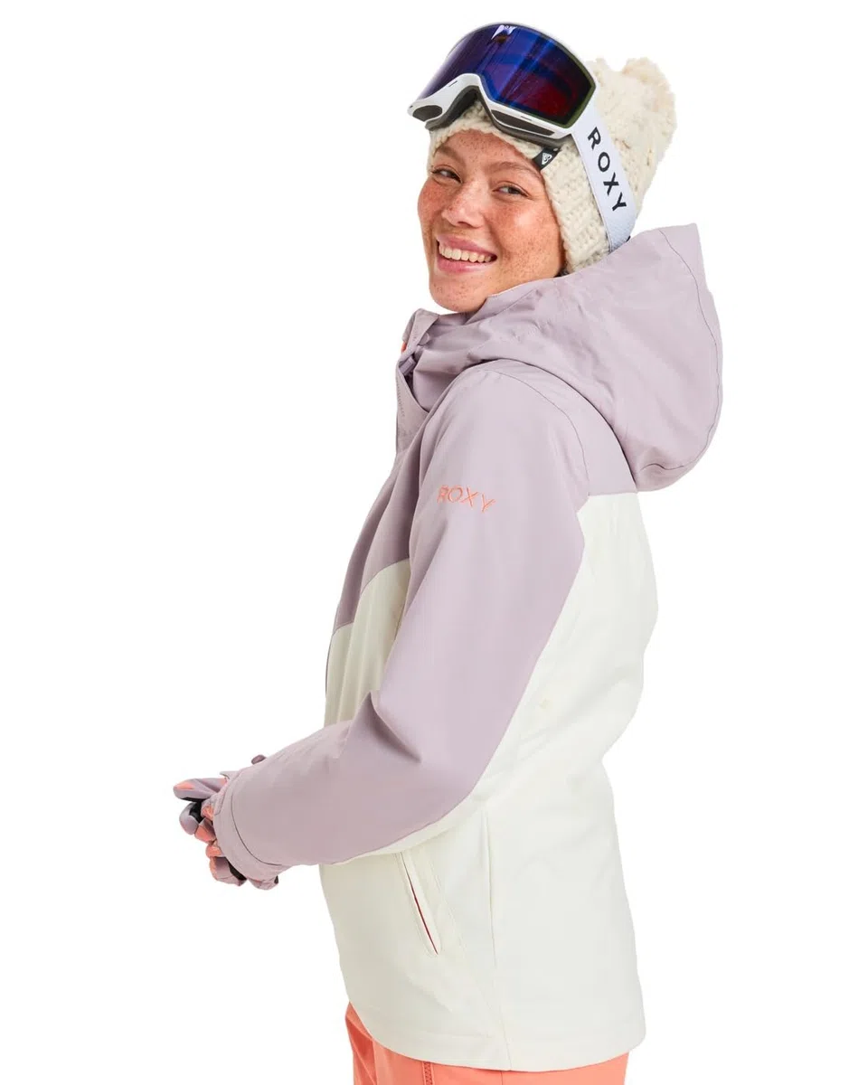 Roxy Free Jet Block Jacket Gilet Donna (Pacco da 1)