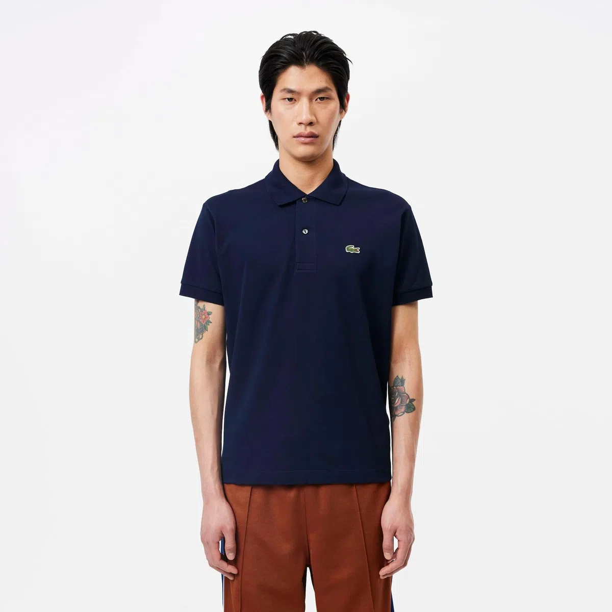 Lacoste L1264 Maglieta Uomo (Pacco da 1)