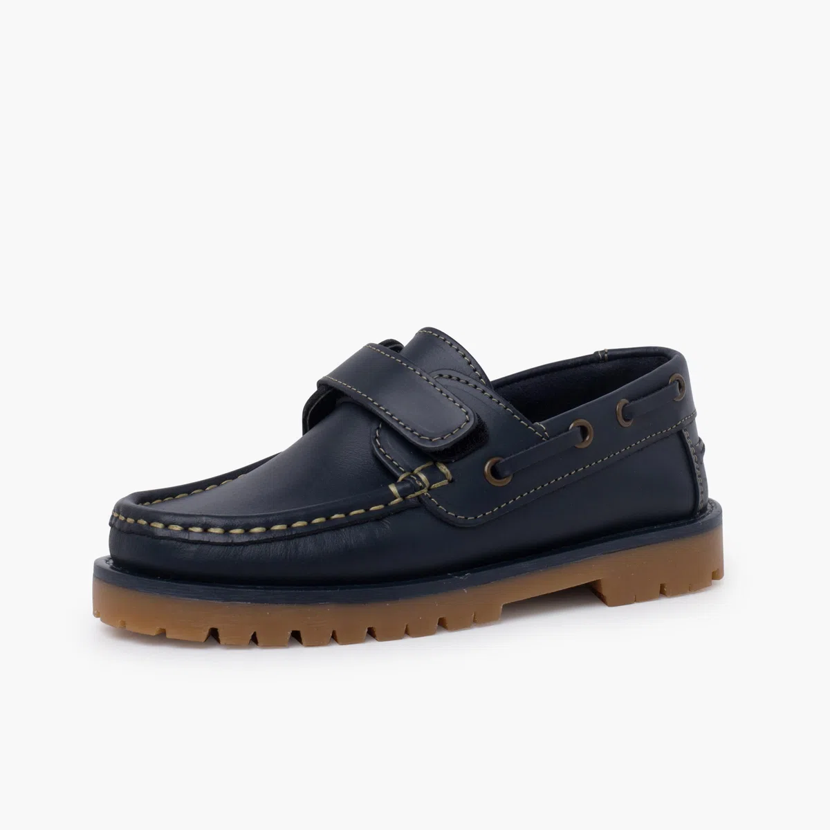 Pisamonas Scarpe da Barca Bambino Chiusura A Strappo