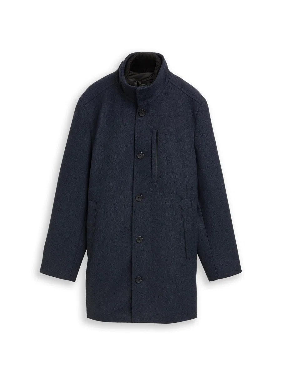 TOM TAILOR 1048486 Cappotto di lana Uomo