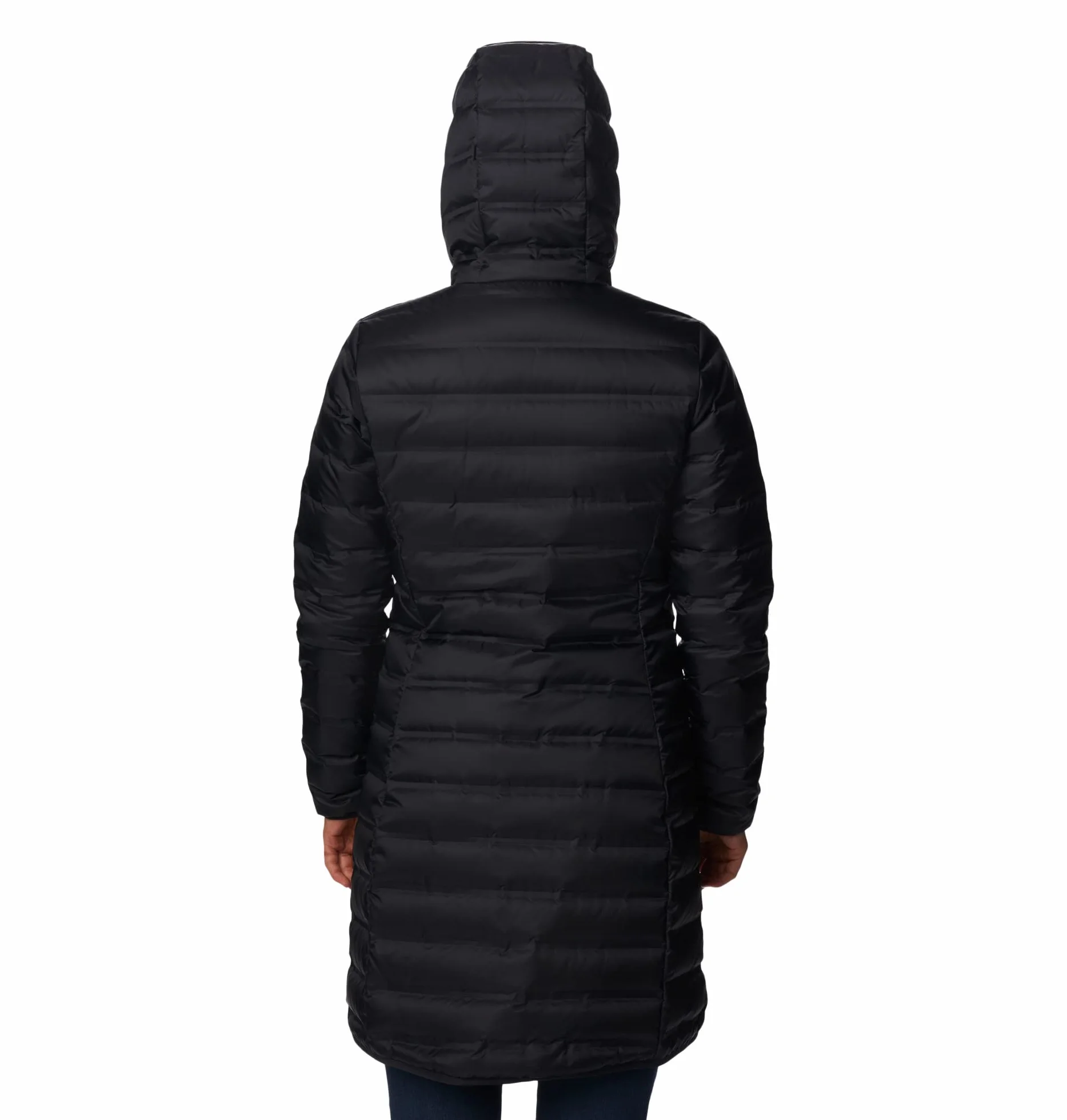 Columbia Women's Lake 22 Down Long Hooded Jacket, Hooded Puffer Down Jacket