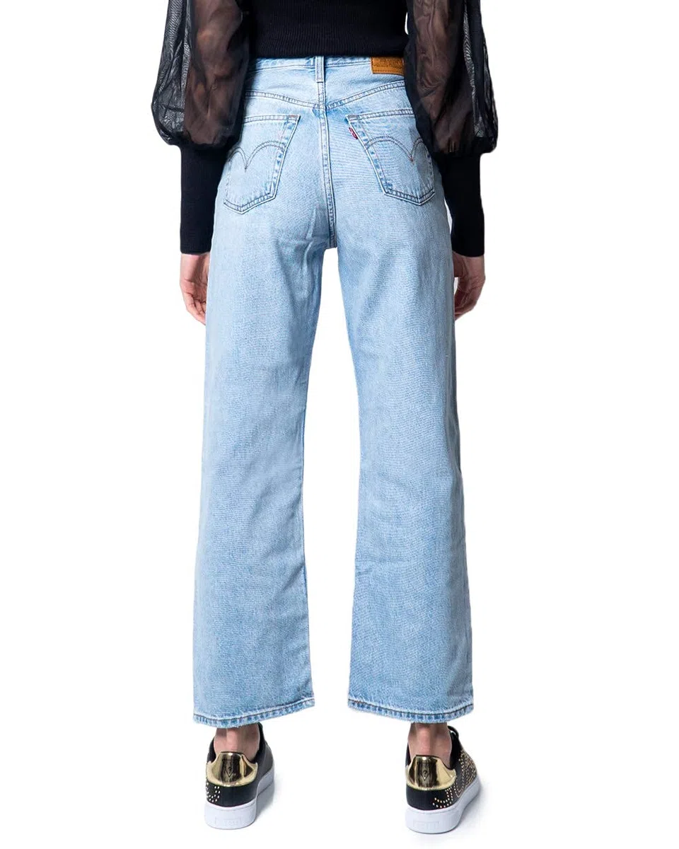 Levi's Ribcage Straight Ankle Jeans Donna