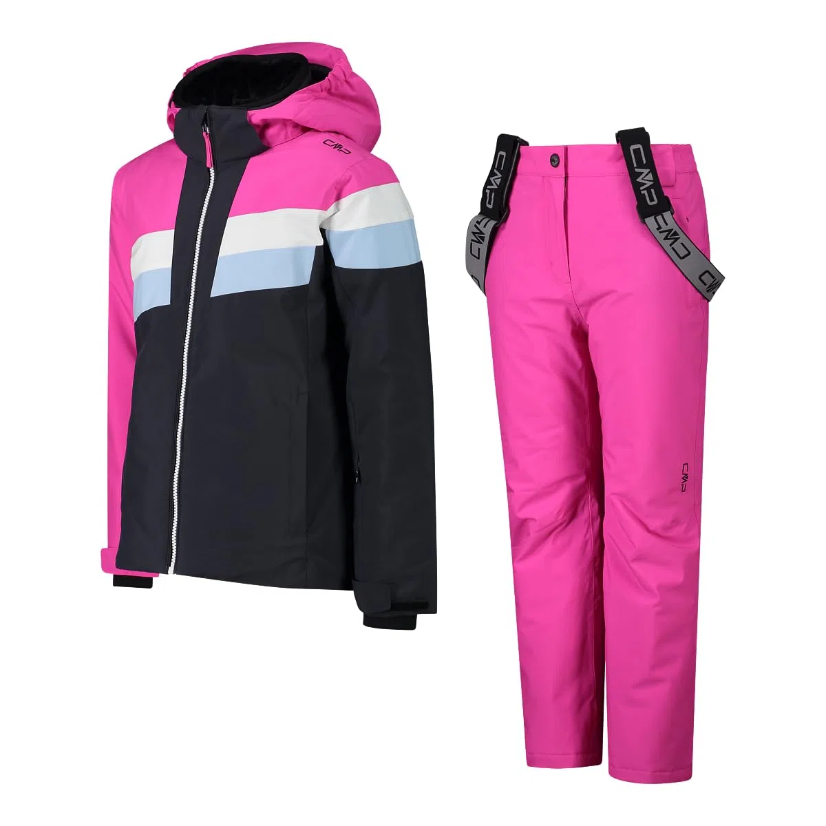 CMP Set Tuta Sci da Bambina in Twill, 34W4815