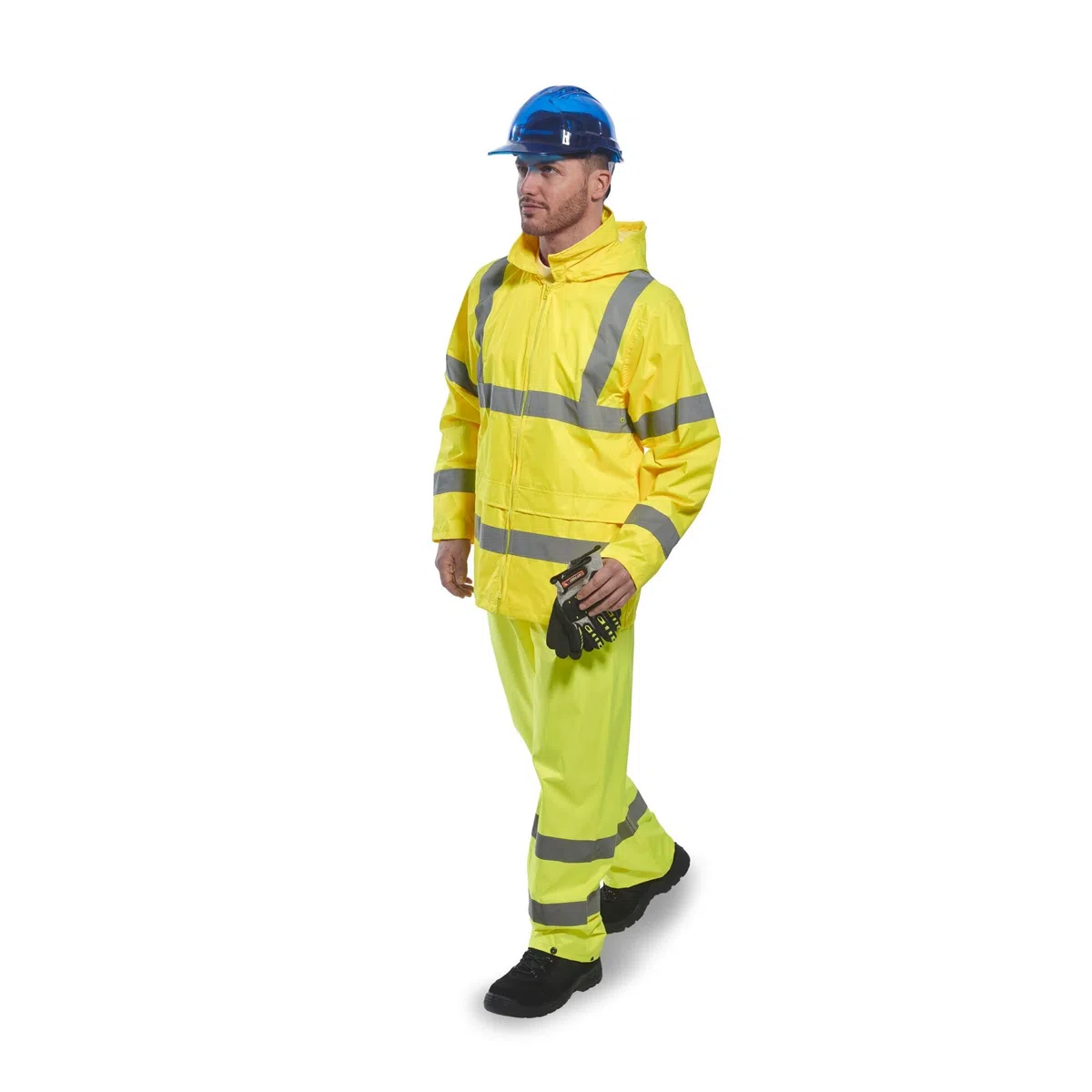 Portwest Hi-Vis Rain Gamba Dritta Uomo (Pacco da 1)