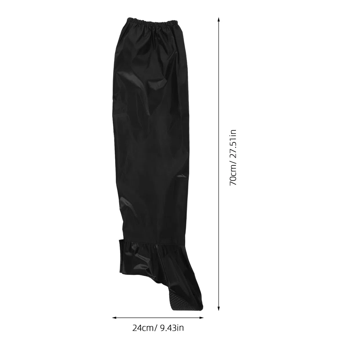 ORFOFE Sovrapantaloni Antipioggia Impermeabili Uomo Oxford Nero, Antivento e Resistenti per Motocicletta e Trekking, Copri Pantaloni da Pioggia Funzionali e Leggeri
