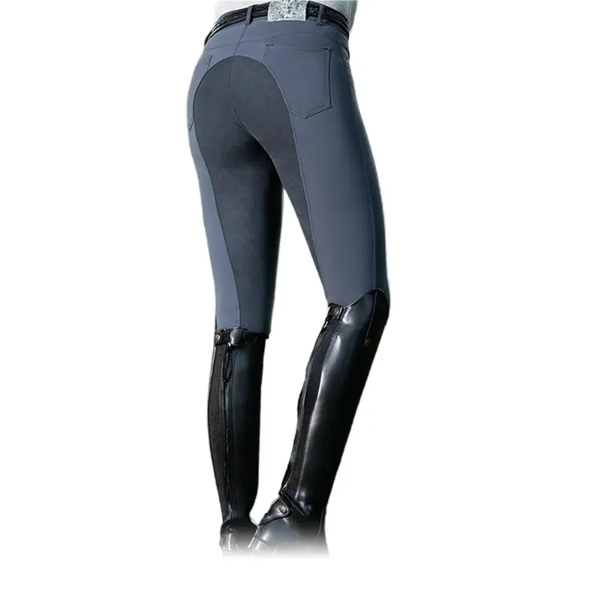 Pantaloni per Cavallo Pantaloni da Equitazione, Abbigliamento for Donna, Uomo, Moda, Pantaloni a Vita Alta, Pantaloni da Ciclista, Pantaloni Solidi(Light Gray,M)