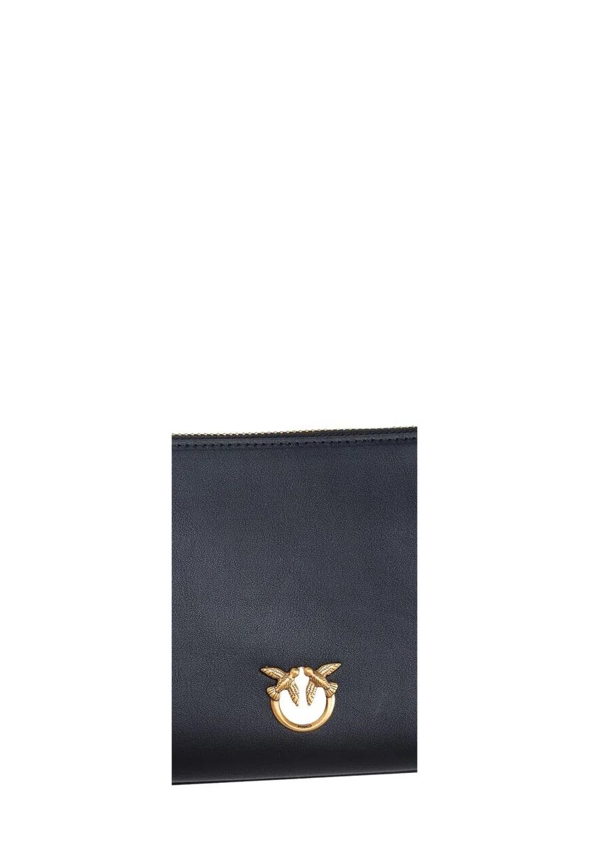 Pinko - Horizontal Flat Vitello Seta, Borsa Donna